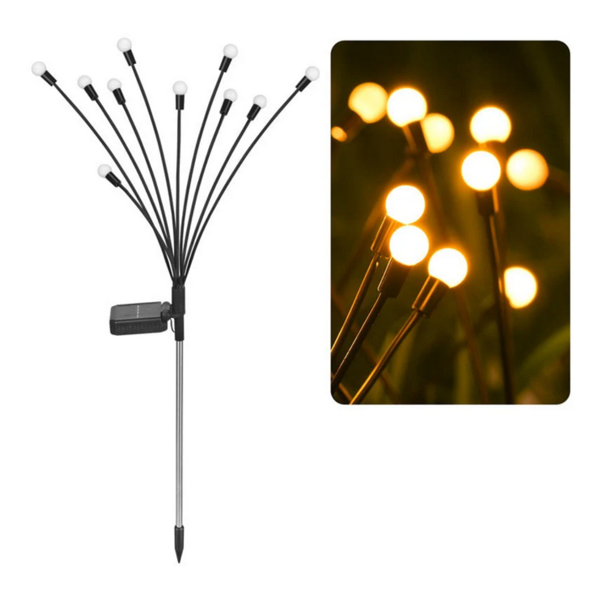 Solar Glühwürmchen Gartenlichter