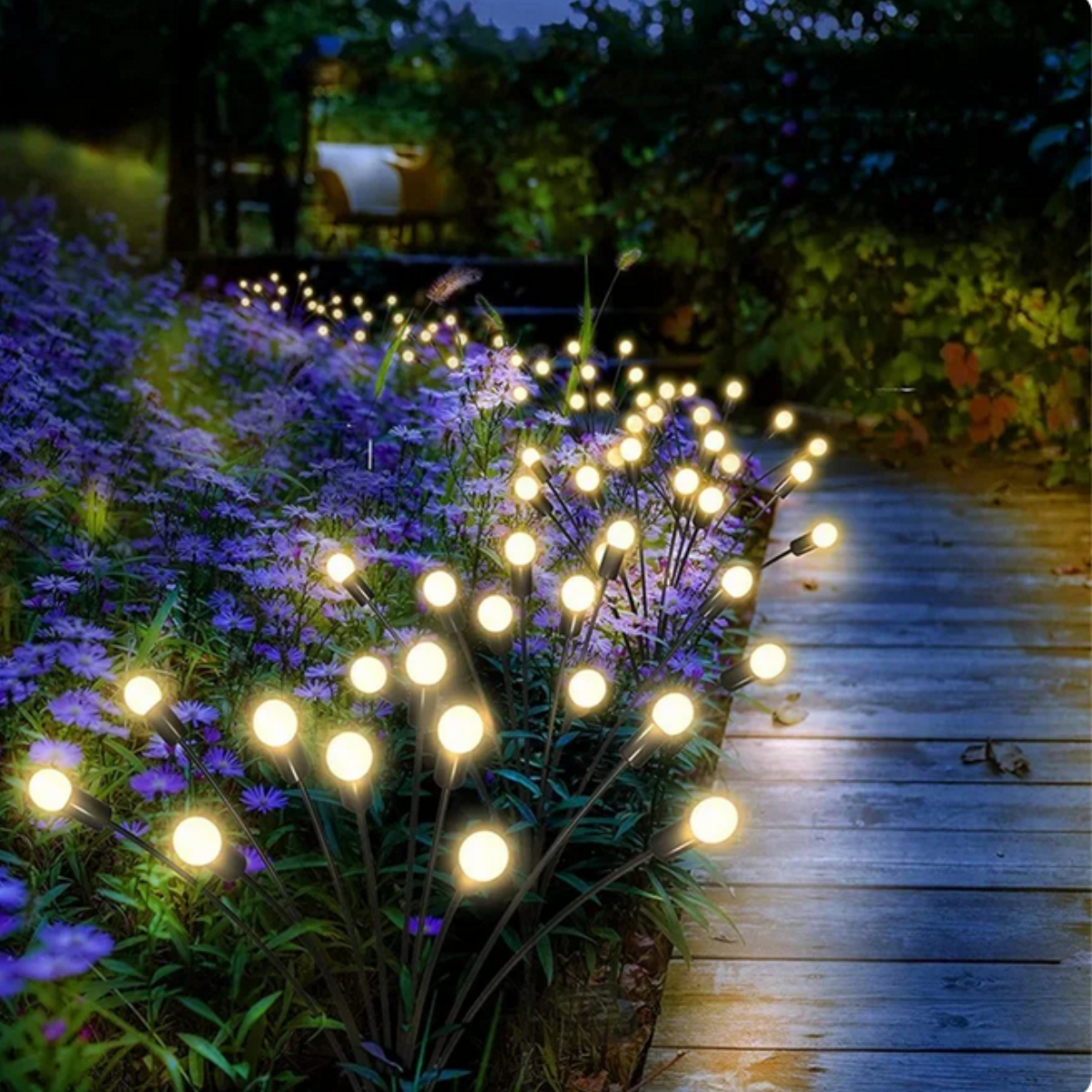 Solar Glühwürmchen Gartenlichter