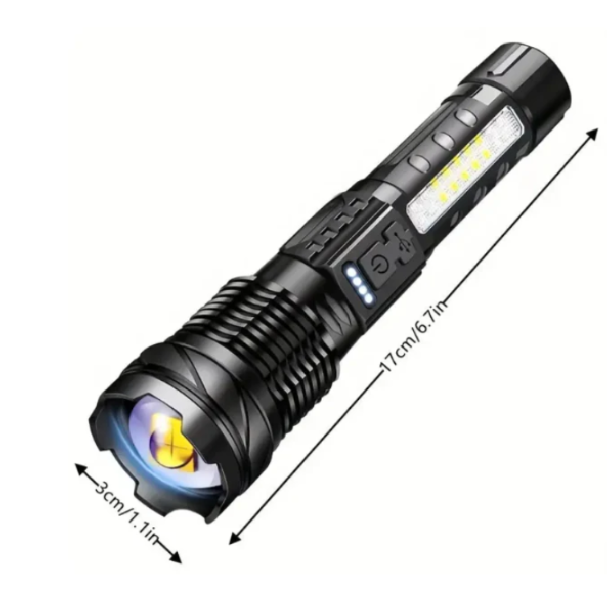 Hochleistungs-Militär-Taschenlampe mit 5000 Lumen