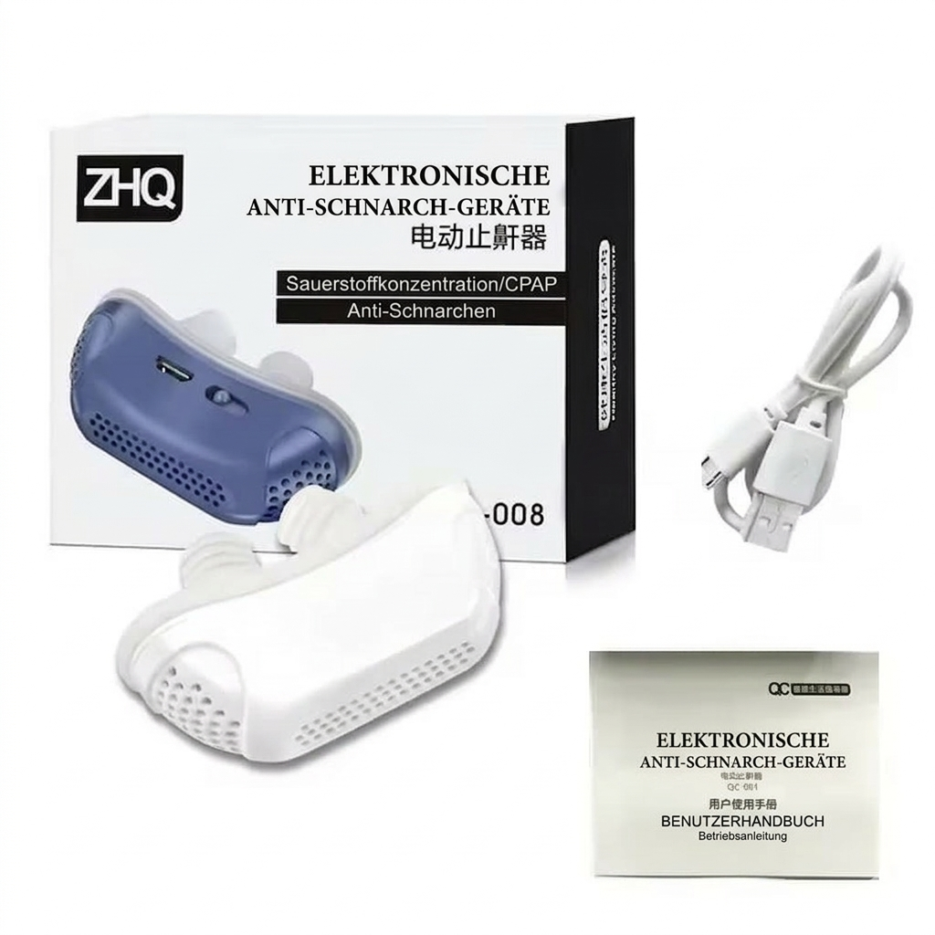 Lautloses Anti-Schnarchgerät