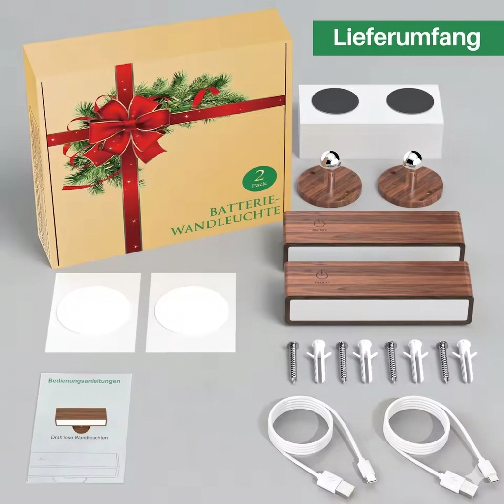 Wiederaufladbare Designer Wandlampe