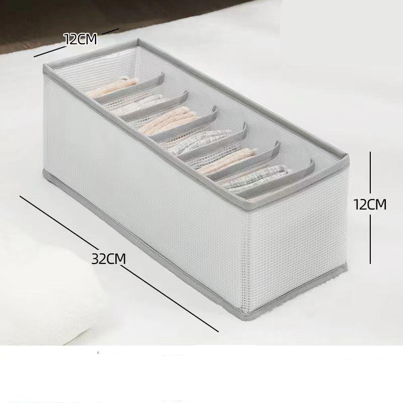 Faltbare Kleider-Organisationsbox mit Fächern