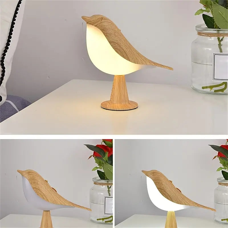 Vogellampe 3-fach LED