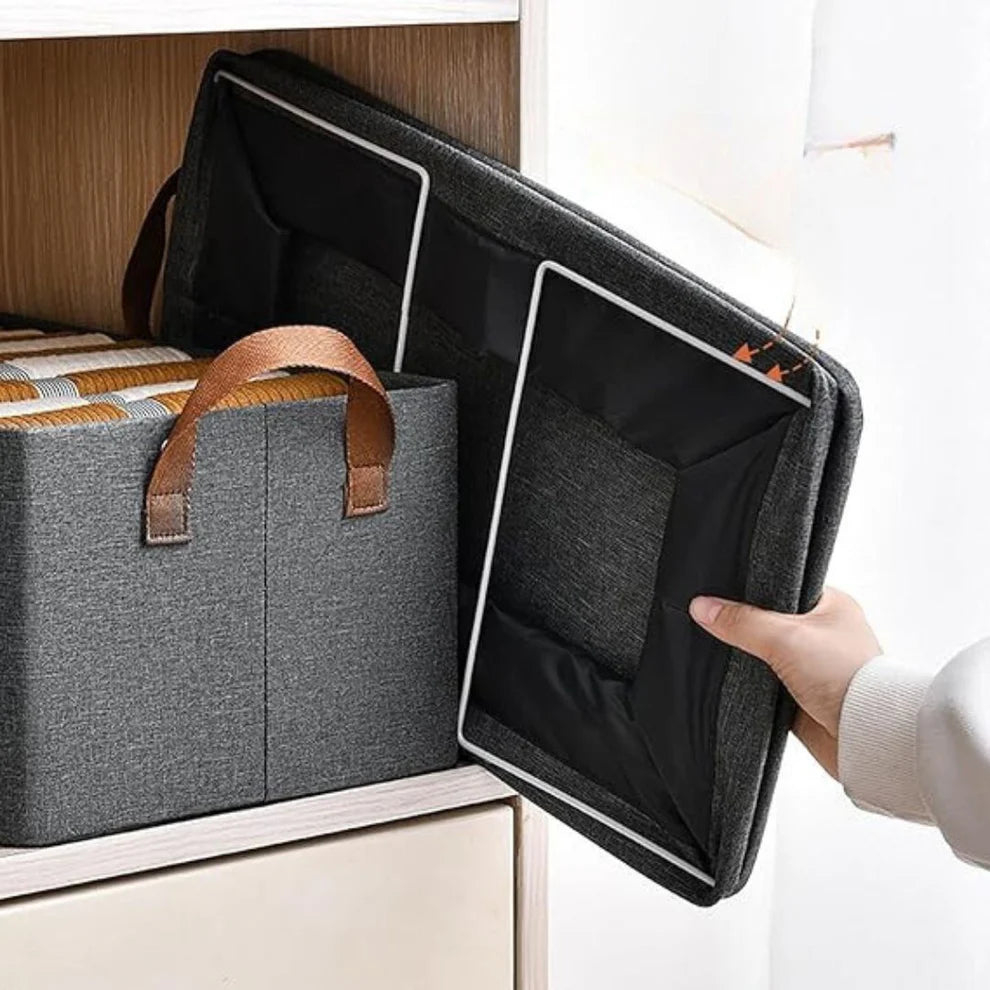 Faltbare Kleider-Organisationsbox mit Griffen
