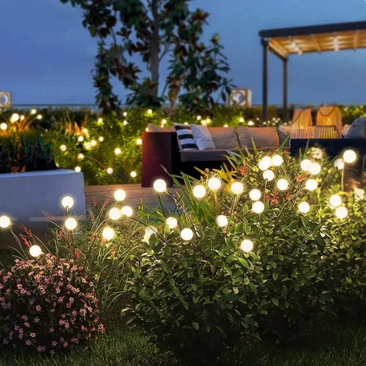 Solar Glühwürmchen Gartenlichter