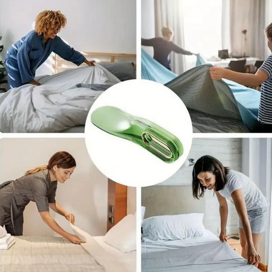 Praktische Hilfe fürs Bettbeziehen