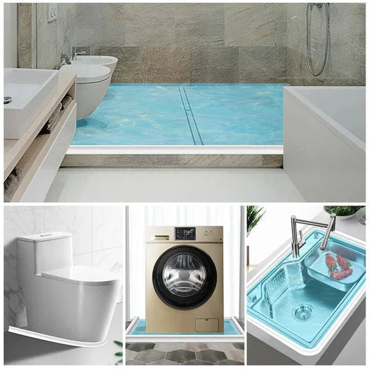 Wasserabweisende Silikonbarriere Für Duschen