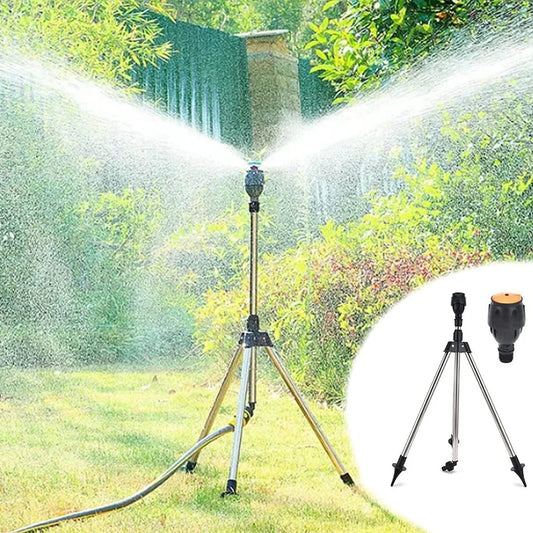 Rotierender Gartensprinkler mit Stativ