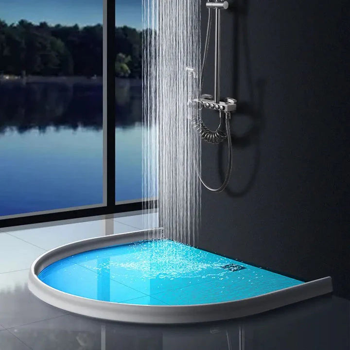 Wasserabweisende Silikonbarriere Für Duschen
