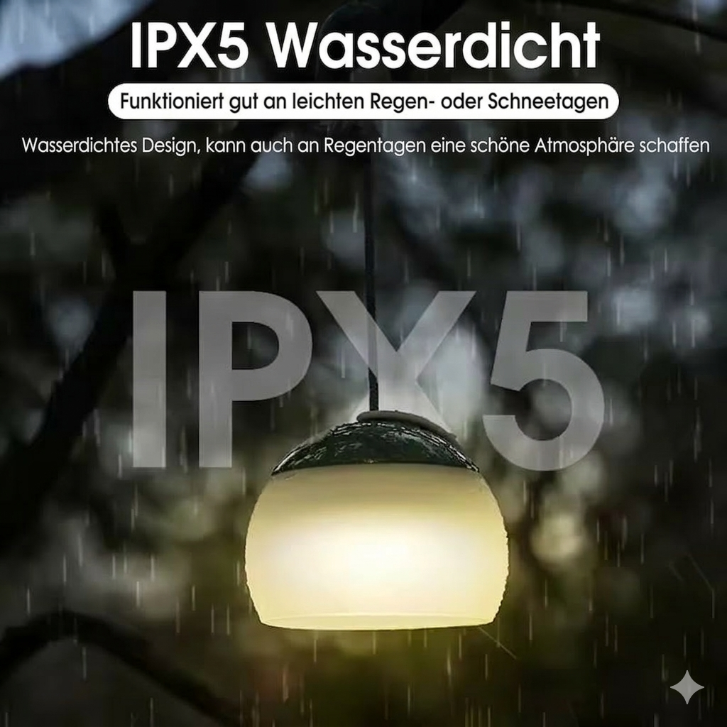 Retro Led-Campinglampe