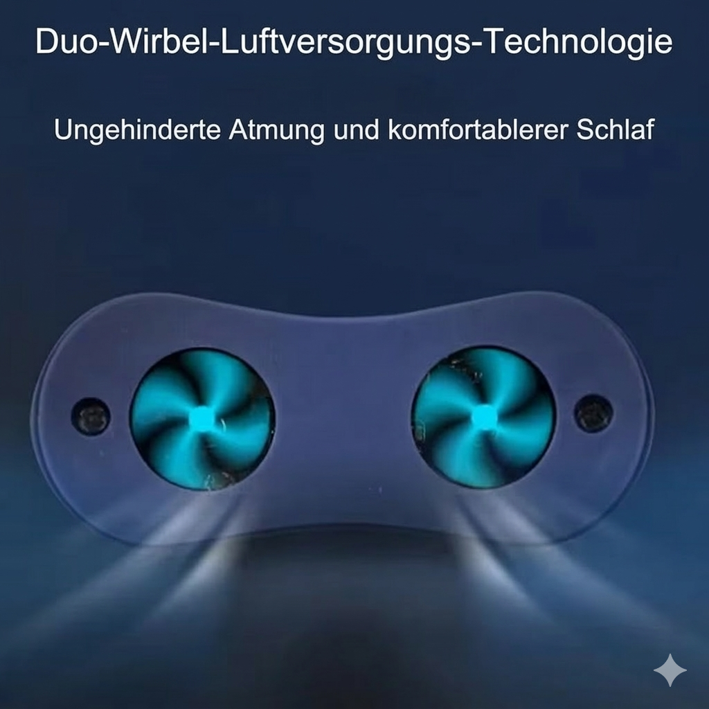 Lautloses Anti-Schnarchgerät