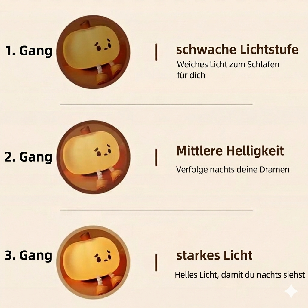 Zauberhafte Kürbis-Stimmungsleuchte