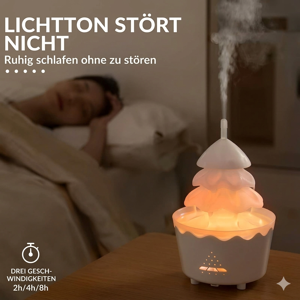 Weihnachtsbaum Aroma Diffuser mit LED-Beleuchtung