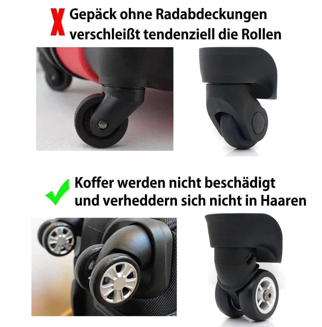 Rollenschutz für Koffer