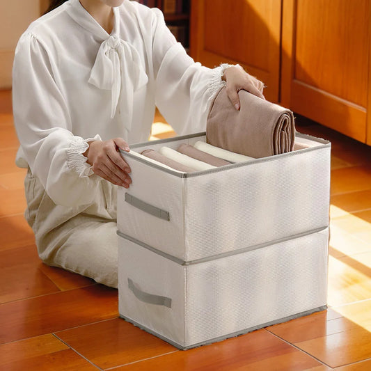 Faltbare Kleider-Organisationsbox mit Fächern