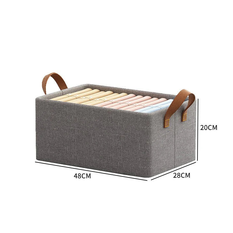 Faltbare Kleider-Organisationsbox mit Griffen
