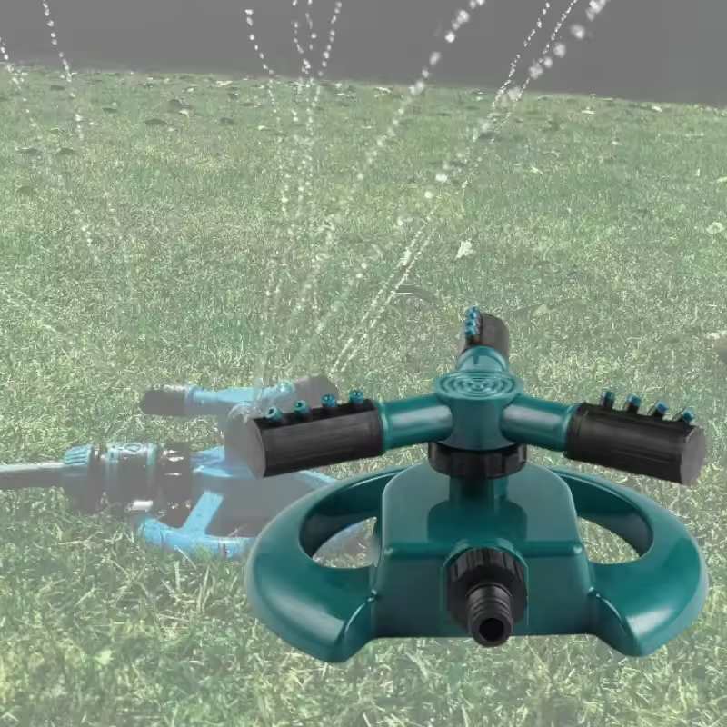 Verstellbarer Gartensprinkler – Effiziente Rasenbewässerung mit 360° Sprühfunktion