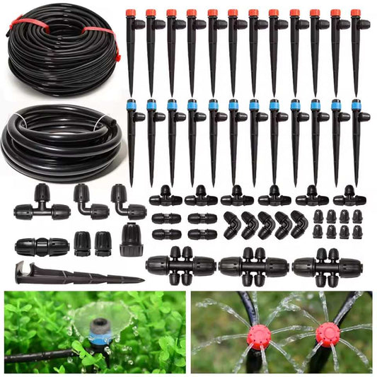 Automatisches XXL Tropfbewässerungssystem für Pflanzen – Komplettes Set für Garten und Balkon