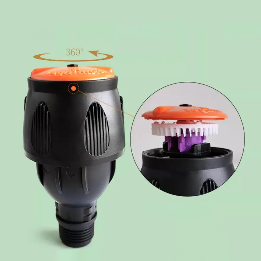 Rotierender Gartensprinkler mit Stativ