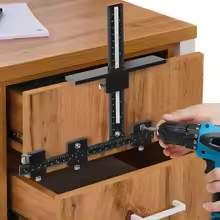 Bohrschablone Für exakte Montage