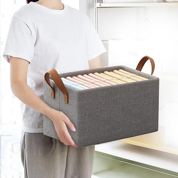Faltbare Kleider-Organisationsbox mit Griffen