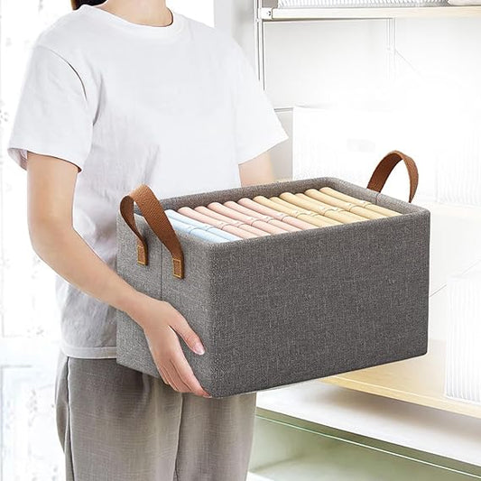 Faltbare Kleider-Organisationsbox mit Griffen