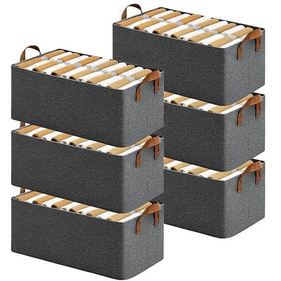 Faltbare Kleider-Organisationsbox mit Griffen